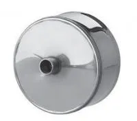 заглушка феррум м внешняя нержавеющая (430/0,5 мм) ф130 с конденсатоотводом