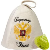 шапка для бани директор бани банные штучки