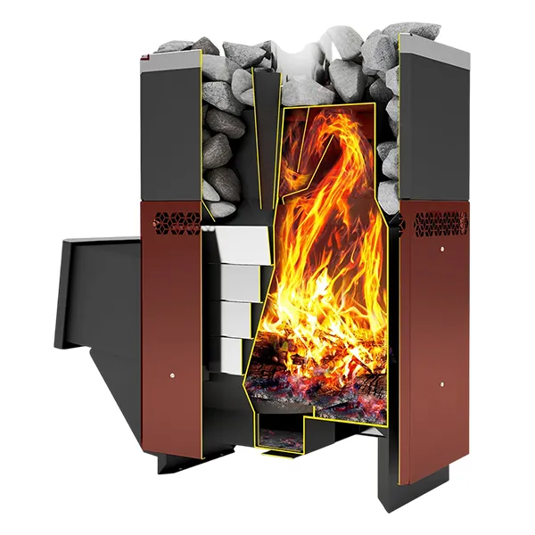 печь для бани теплодар русь-18 л терракота