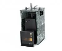 печь для бани изистим анапа premium в трехстор. кожухе змеевик закр.верх с боковым подкл. справа