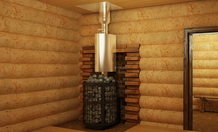 Установка дымоходов