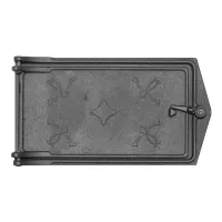 дверца fireway чугунная поддувальная (р107) 250*140 мм