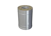 дымоход феррум утепленный нержавеющий (430/0,8мм)/оцинкованный ф150/210 l=0,25м по воде