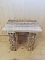 табурет малый, 0,45х0,29м, липа, горячего тиснения венге, пэм