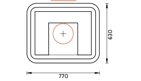 печь-камин tulikivi kelva s classic 1890 мм 
