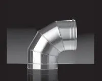 колено craft угол 87°, нержавеющее (316/0,5мм), ф80