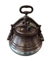 афганский казан-скороварка rashko baba с ручками 15 литров двухцветный, алюминий
