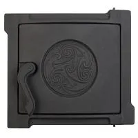 дверца чугунная топочная дту-3а "кельты" 300х272х75 мм окрашенная рубцовск