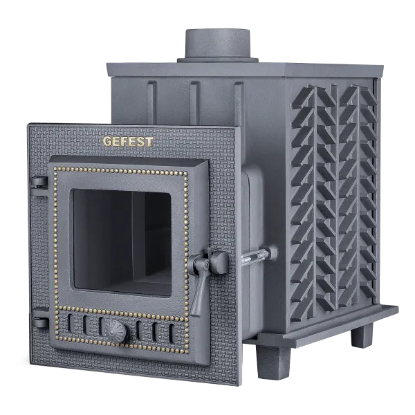 печь для бани gfs 18м зк под облицовку (короб/дверца для пара)