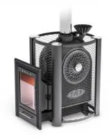 печь для бани тмф черная жемчужина люмина плюс с нерж. зак. каменкой