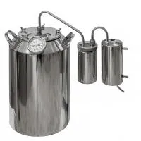 дистиллятор горилыч премиум 12/110, с термометром, с разборным сухопарником