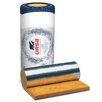 мин.вата ursa м-11фольгированная (12500х1200х50мм)