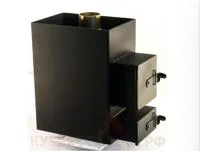 печь для бани кузбасс кирпич 8 мм правое открывание