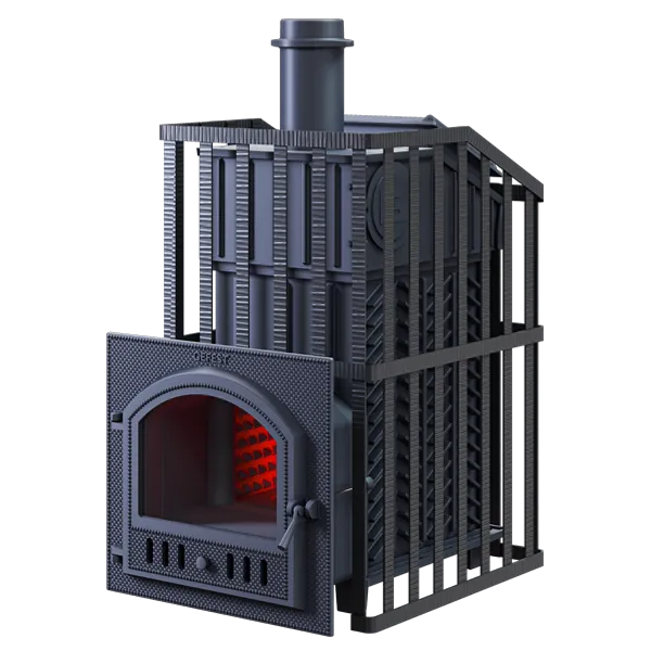 печь для бани gfs ураган 40п2 зк чугунная