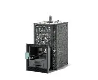 печь для бани изистим ялта 25 модерн черный premium (2025) с ггу-40 пьезо