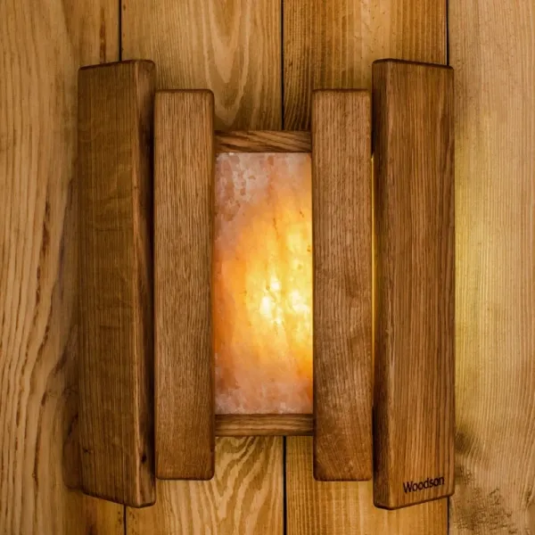 абажур с гималайской солью woodson дуб