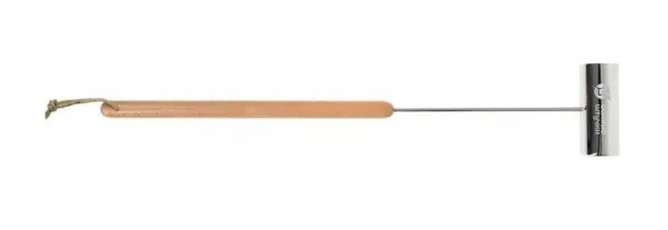 ковш из нержавеющей стали 0,23л 69 см с деревянной ручкой банные штучки